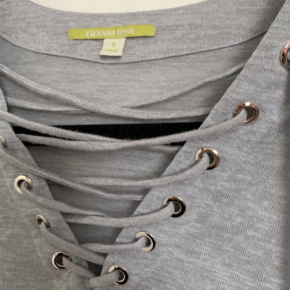 Lace Up Tee - Picture 2 of 3